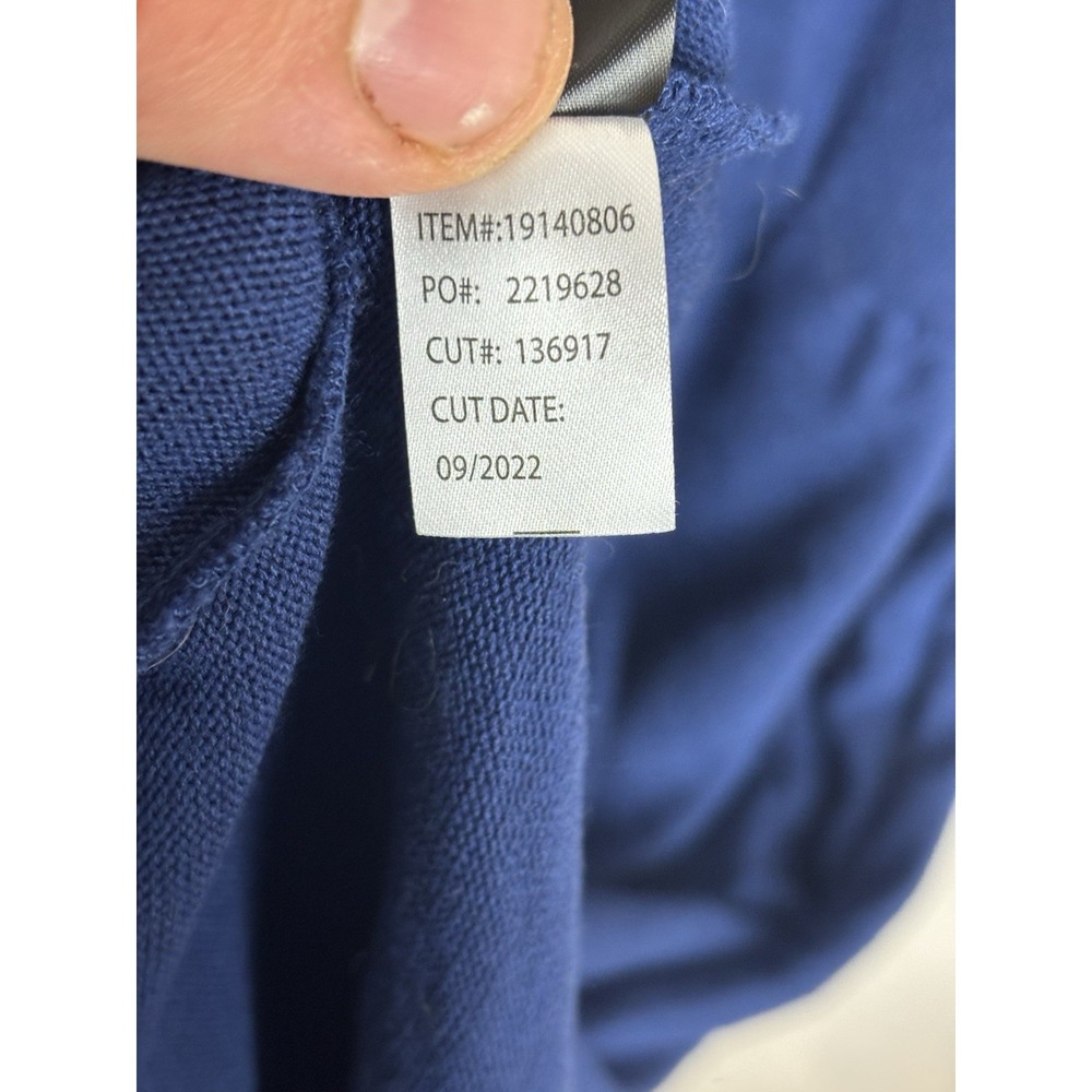 Torrid Mini Super Soft Plush Mock Neck Skater Knit Blue Dress Size 4 (4X) - Picture 6 of 9